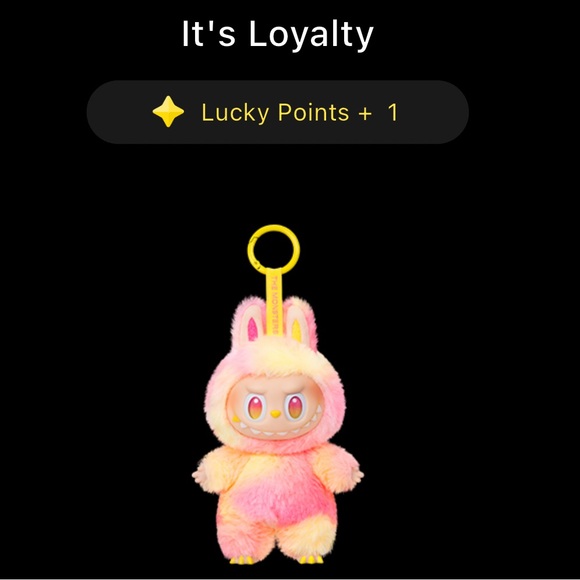 POP MART Accessories - NWT - Labubu Big into Energy BIE - Loyalty